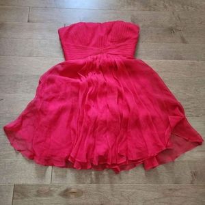 Bcbg silk cocktail dress size 0
